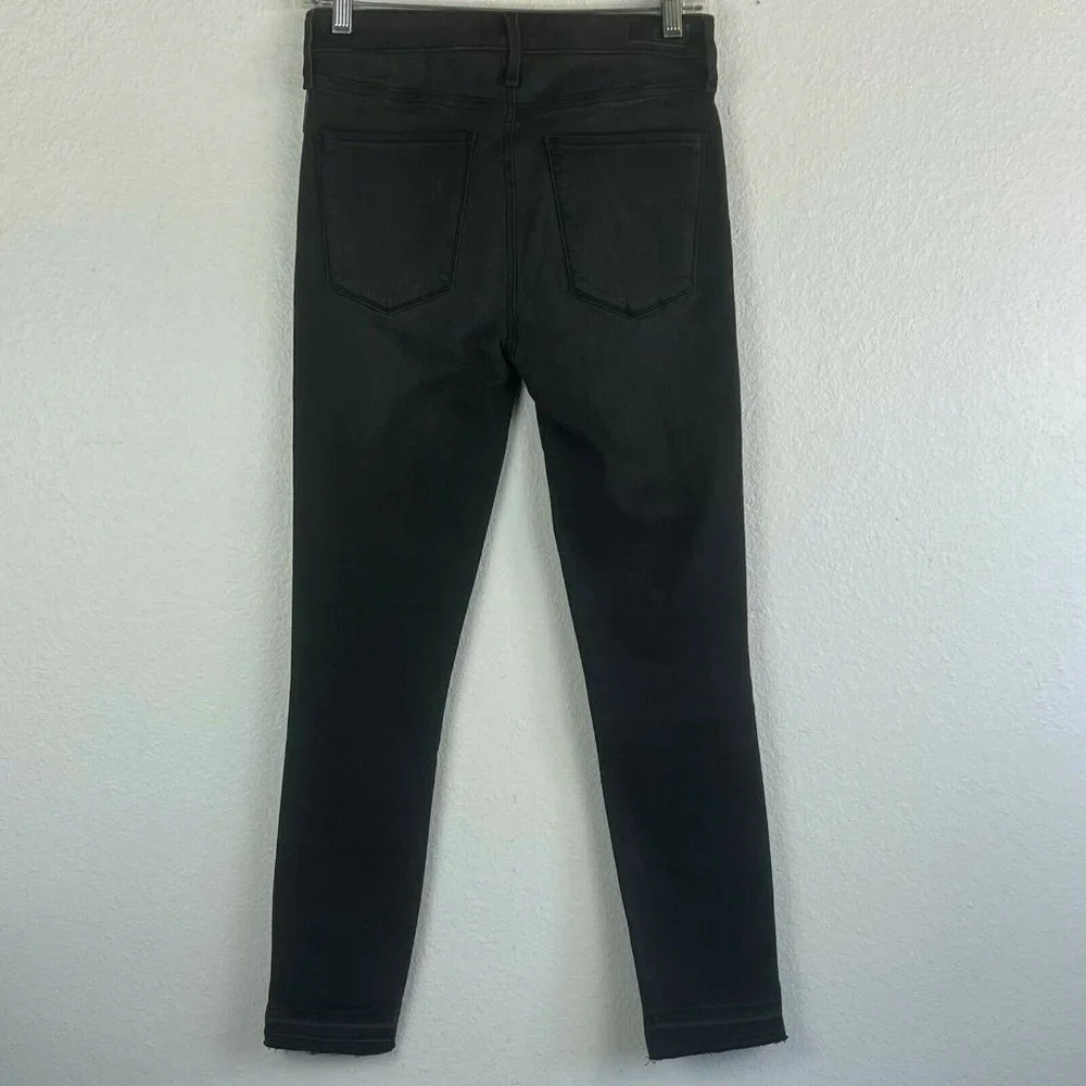 Abercrombie & Fitch Jeans Women's Sz 26/2R Simone High Rise Ankle Denim Black - Picture 4 of 10